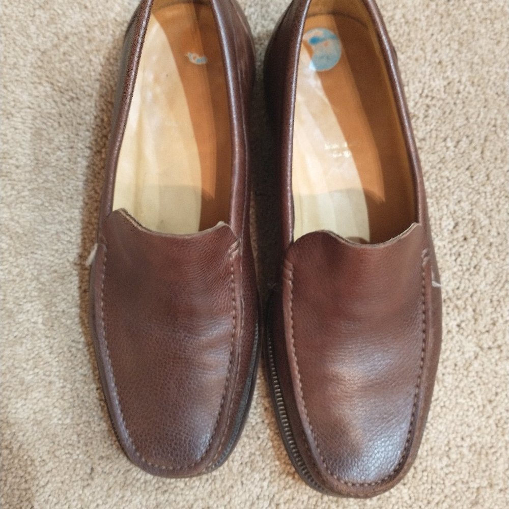 Bruno Magli Brown Loafers 7 1/2